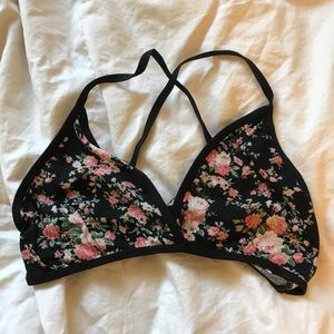 Free People floral bralette